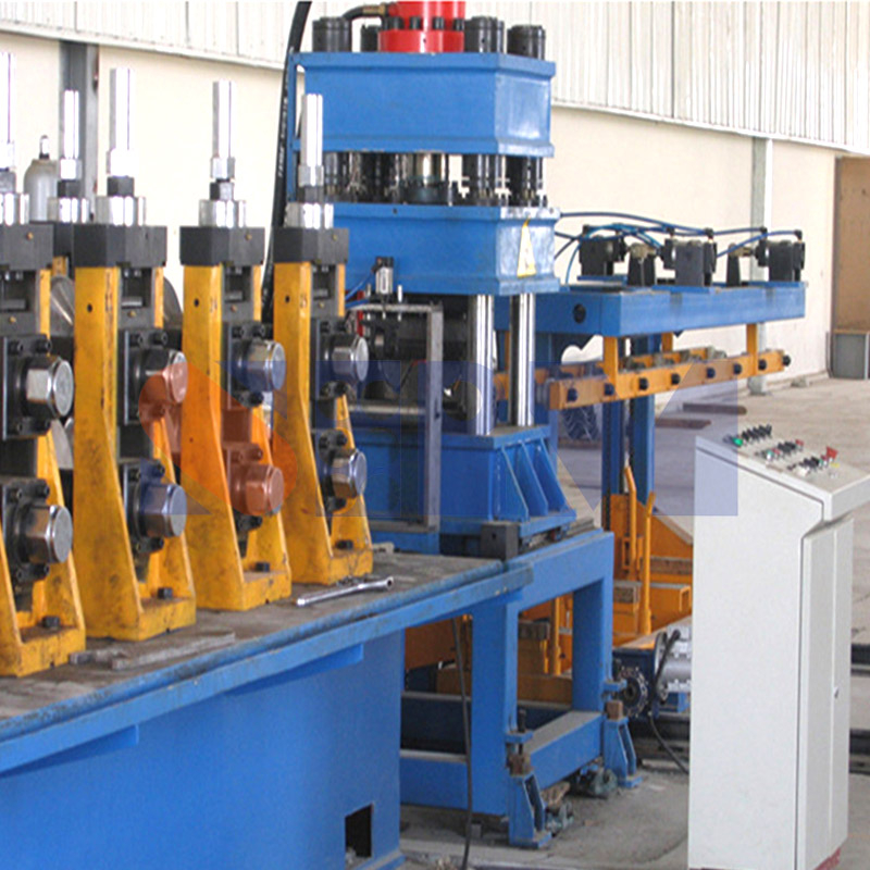 two wave highway guardrail machine