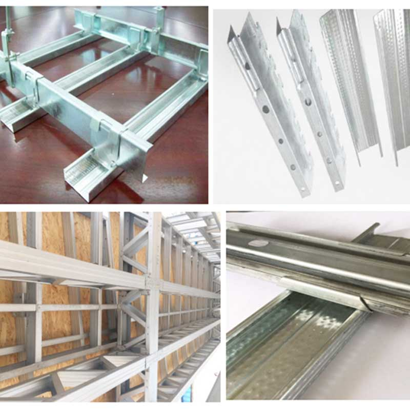 Light keel framing roll forming machine