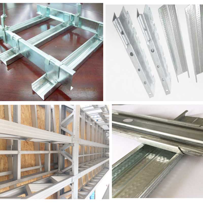 Light keel framing roll forming machine