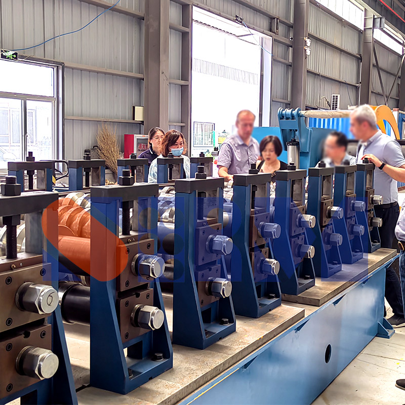 Welcome Russian Customers To Visit Raintech Machinery Factory