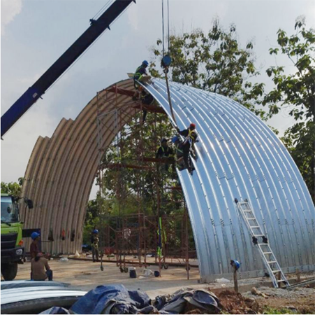 culvert roof roll forming Profiles