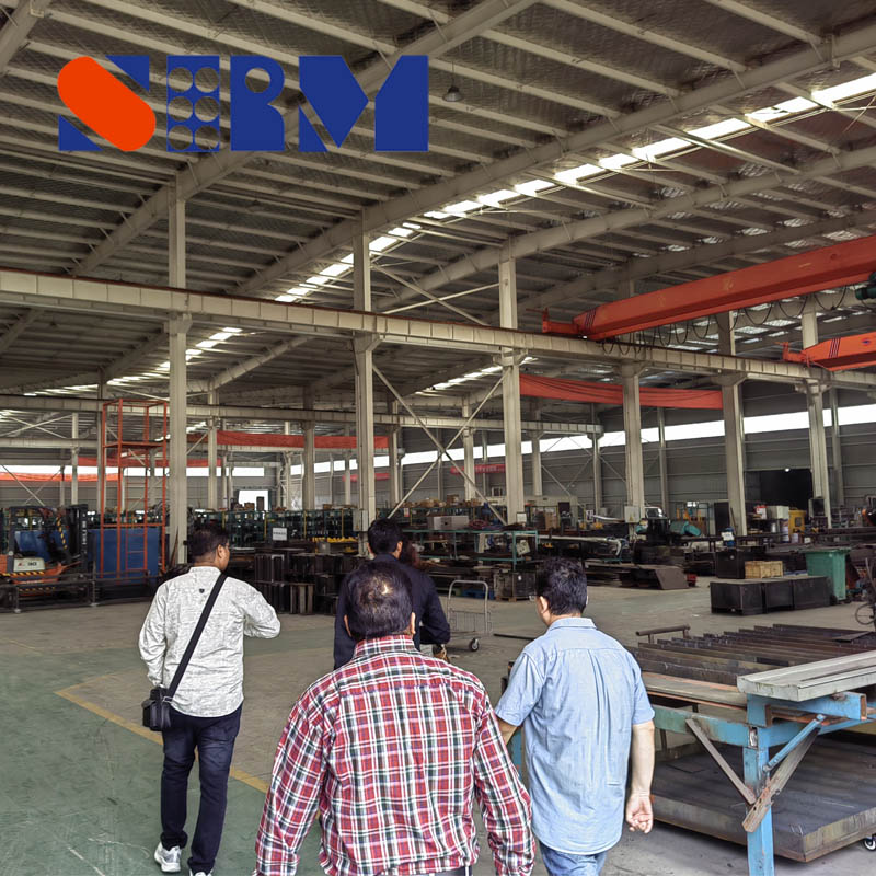 Our Indian Customer Visited Raintech Metal Roofing Roll Foming Machine-06
